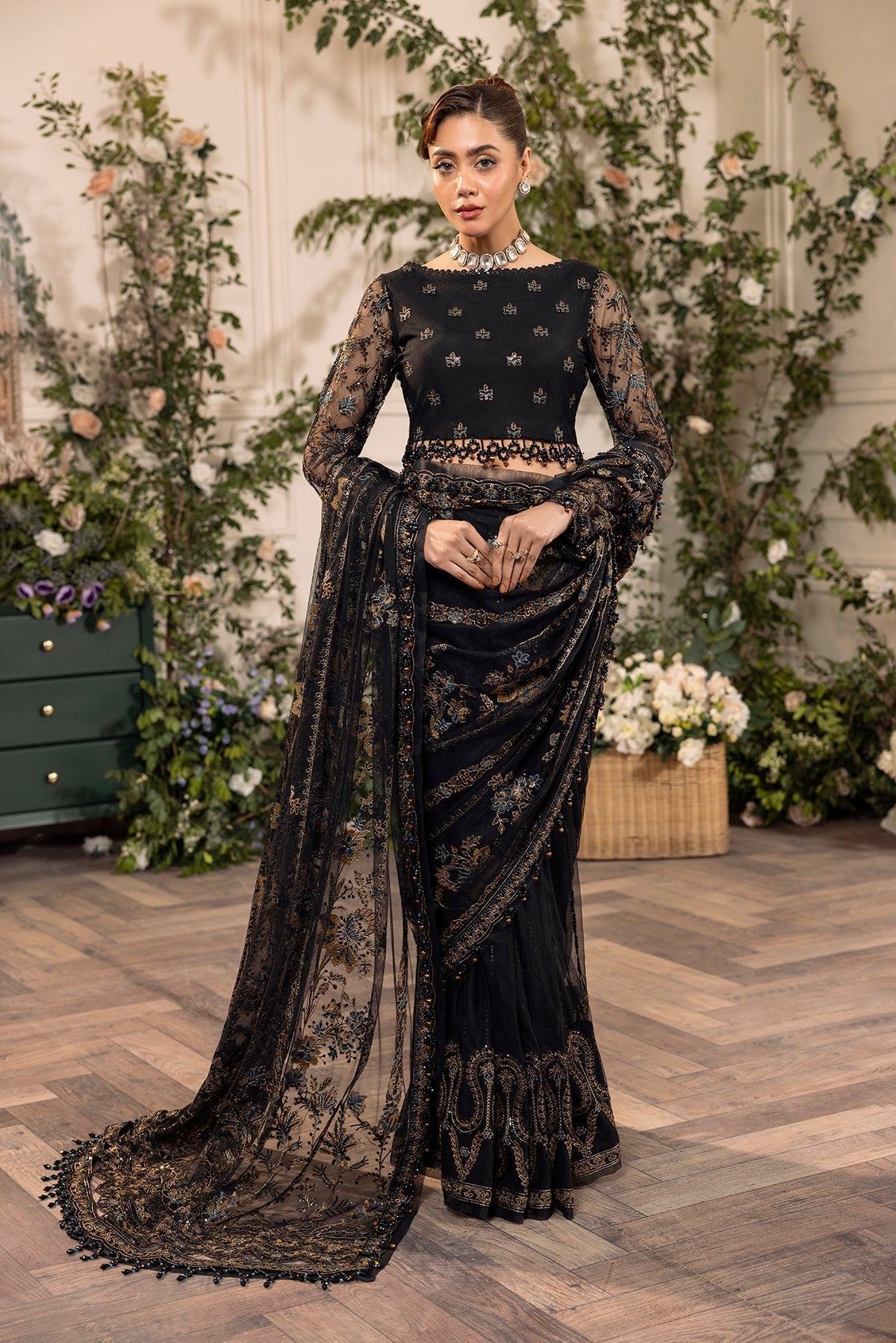 House of Nawab | Azalea Luxury Formals | DOUHA - Pakistani Designer Dress - by House of Nawab | Type: Formal - 100% Original at Saira Sultan