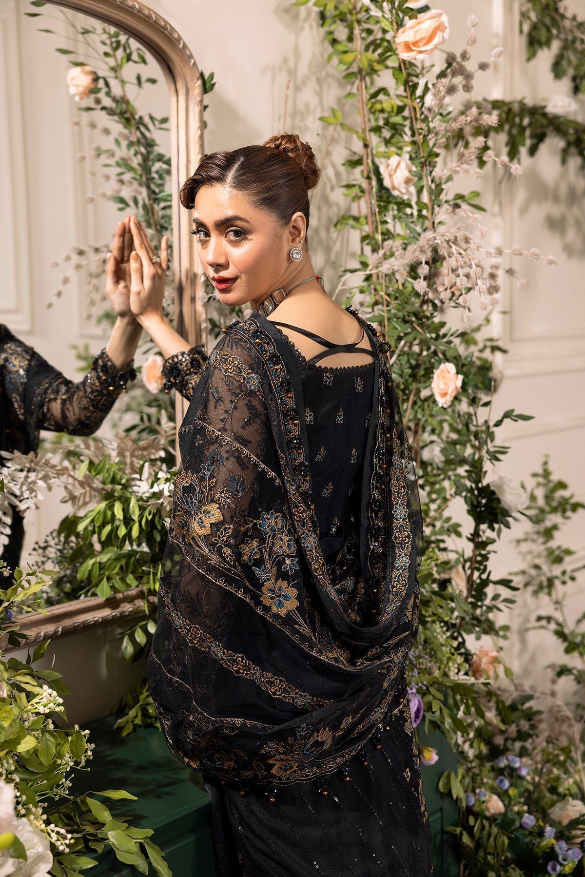 House of Nawab | Azalea Luxury Formals | DOUHA - Pakistani Designer Dress - by House of Nawab | Type: Formal - 100% Original at Saira Sultan