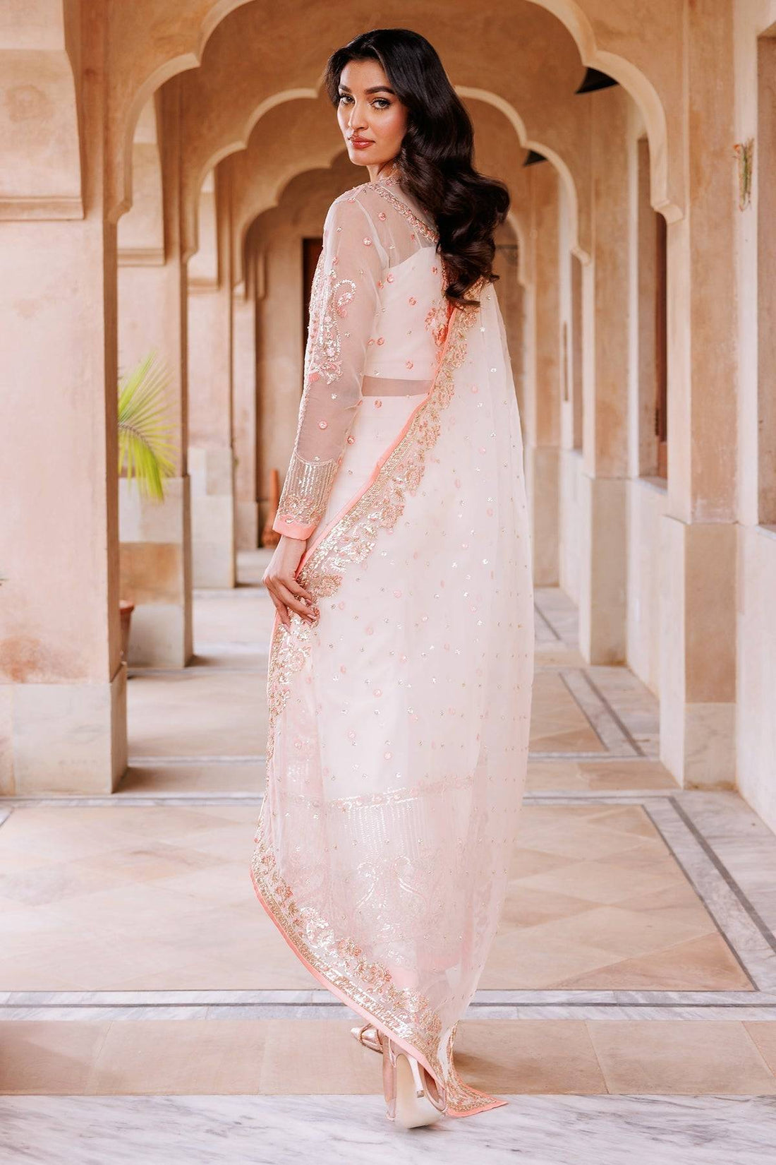 Mina Kashif | Shahbano Luxury Pret 24 | Mirhana - Pakistani Designer Dress - by Mina Kashif | Type: Luxury - 100% Original at Saira Sultan