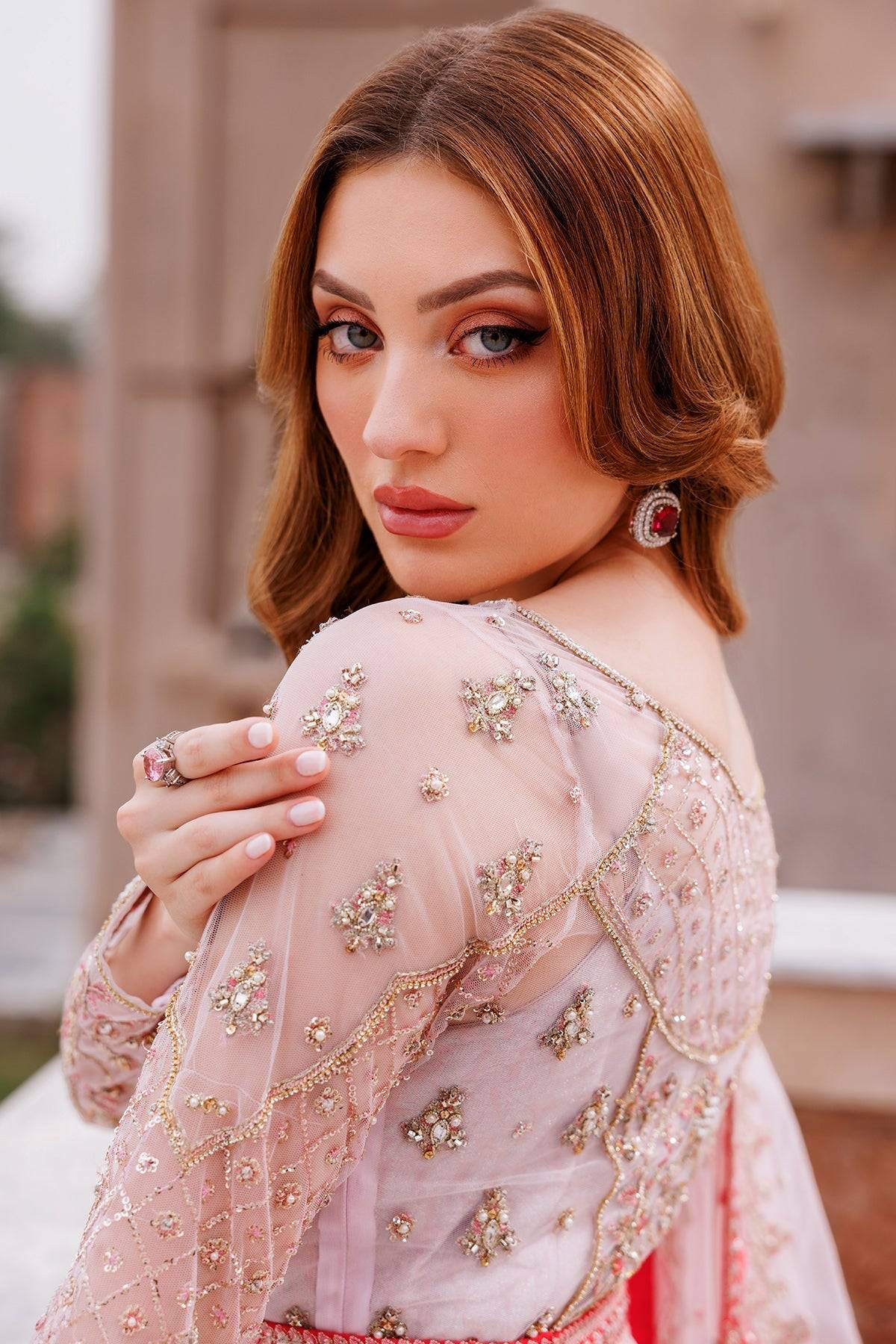 Mina Kashif | Shahbano Luxury Pret 24 | Kashish - Pakistani Designer Dress - by Mina Kashif | Type: Luxury - 100% Original at Saira Sultan
