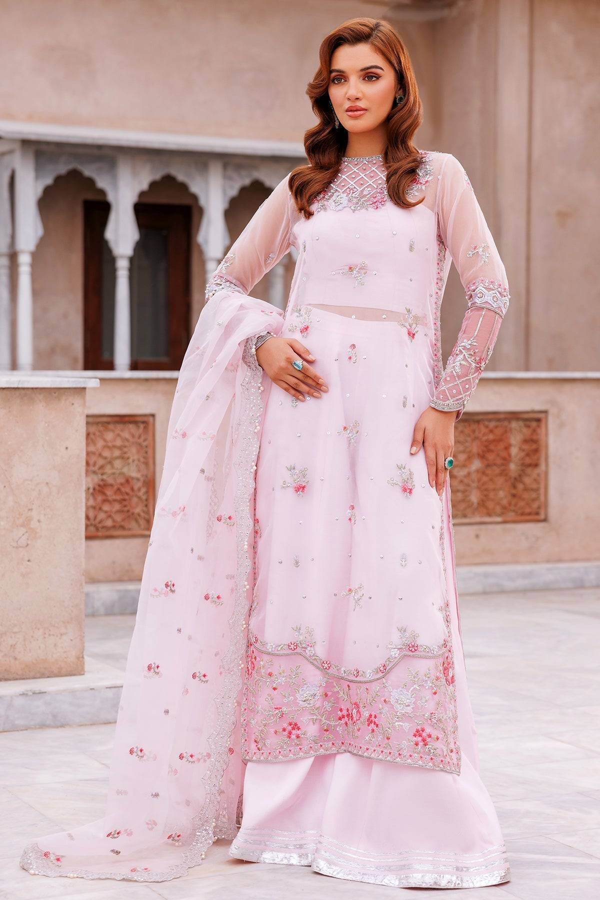 Mina Kashif | Shahbano Luxury Pret 24 | Malook - Pakistani Designer Dress - by Mina Kashif | Type: Luxury - 100% Original at Saira Sultan