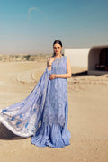 Noor By Saadia Asad | Eid Handwork Laserkari Lawn 24 | D4 - Pakistani Designer Dress - by Noor by Saadia Asad | Type: Luxury - 100% Original at Saira Sultan