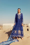 Noor By Saadia Asad | Eid Handwork Laserkari Lawn 24 | D12 - Pakistani Designer Dress - by Noor by Saadia Asad | Type: Luxury - 100% Original at Saira Sultan