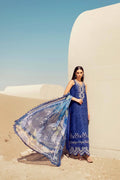 Noor By Saadia Asad | Eid Handwork Laserkari Lawn 24 | D12 - Pakistani Designer Dress - by Noor by Saadia Asad | Type: Luxury - 100% Original at Saira Sultan
