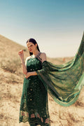 Noor By Saadia Asad | Eid Handwork Laserkari Lawn 24 | D8 - Pakistani Designer Dress - by Noor by Saadia Asad | Type: Luxury - 100% Original at Saira Sultan