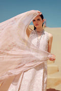Noor By Saadia Asad | Eid Handwork Laserkari Lawn 24 | D7 - Pakistani Designer Dress - by Noor by Saadia Asad | Type: Luxury - 100% Original at Saira Sultan