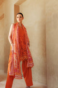 Noor By Saadia Asad | Eid Handwork Laserkari Lawn 24 | D11 - Pakistani Designer Dress - by Noor by Saadia Asad | Type: Luxury - 100% Original at Saira Sultan