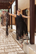 Noor By Saadia Asad | Eid Handwork Laserkari Lawn 24 | D6 - Pakistani Designer Dress - by Noor by Saadia Asad | Type: Luxury - 100% Original at Saira Sultan
