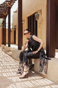 Noor By Saadia Asad | Eid Handwork Laserkari Lawn 24 | D6 - Pakistani Designer Dress - by Noor by Saadia Asad | Type: Luxury - 100% Original at Saira Sultan