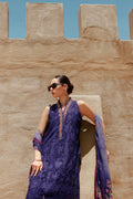 Noor By Saadia Asad | Eid Handwork Laserkari Lawn 24 | D3 - Pakistani Designer Dress - by Noor by Saadia Asad | Type: Luxury - 100% Original at Saira Sultan