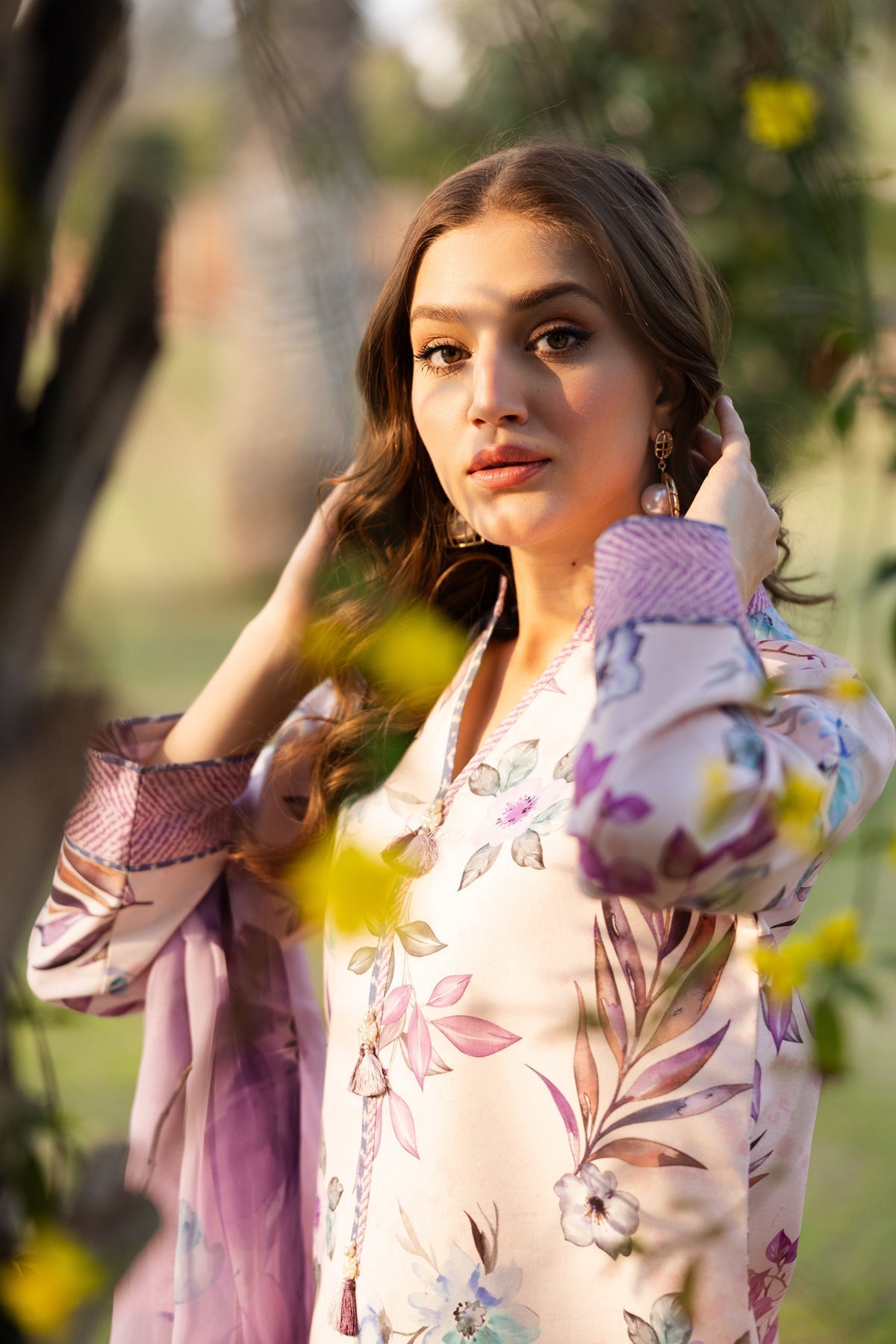 Alizeh | Sheen Lawn Prints 25 | AF-PL-6030-Fero M Pastel Pink Lawn