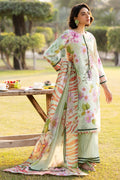 Alizeh | Sheen Lawn Prints 25 | AF-PL-6034-Cleo XL Mint Green Lawn