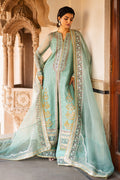 Saad Shaikh | Jahan Festive Collection |BAREEN M Sky Blue Organza