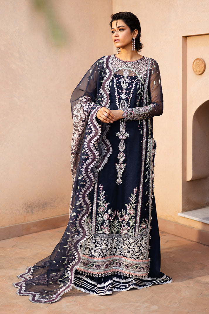 Saad Shaikh | Jahan Festive Collection | Hayat Custom Size Black Organza
