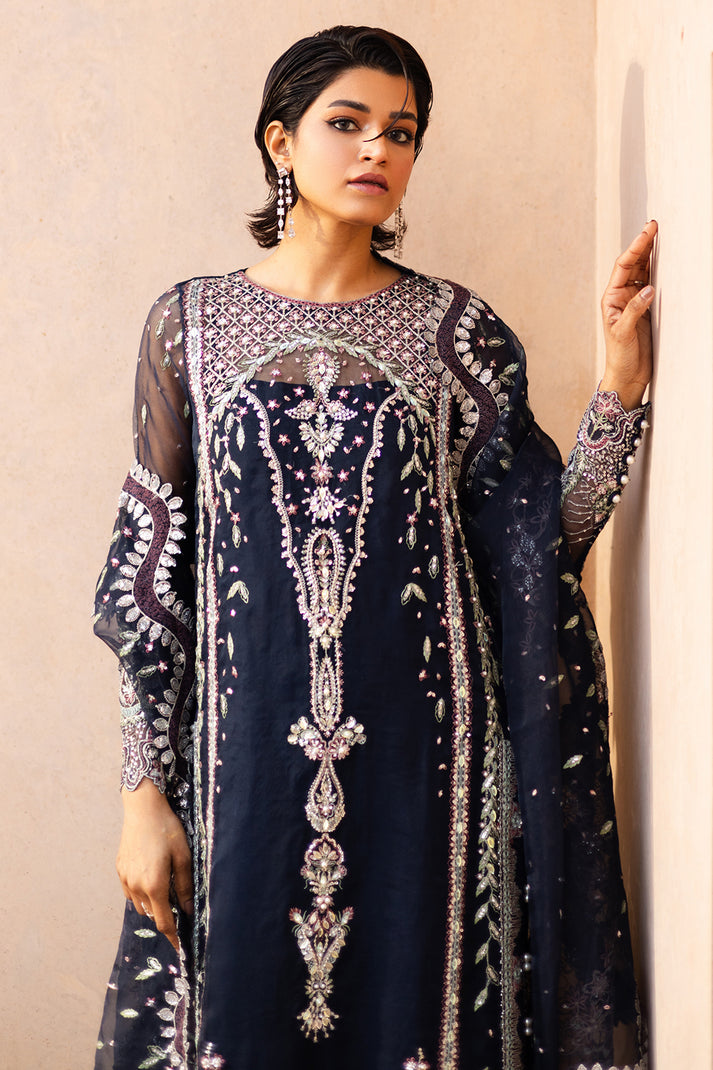 Saad Shaikh | Jahan Festive Collection | Hayat L Black Organza