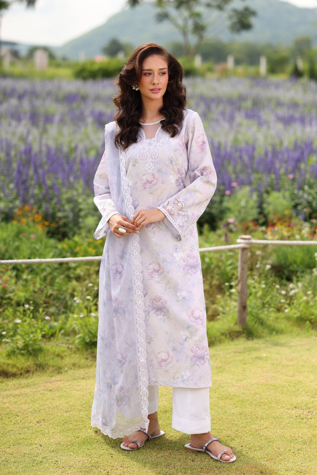 Xenia Formals | Summer Away 25 |LILAC HAZE - Pakistani Designer Dress - by Xenia Formals - Type : Ladies Clothes - 100% Original at Saira Sultan