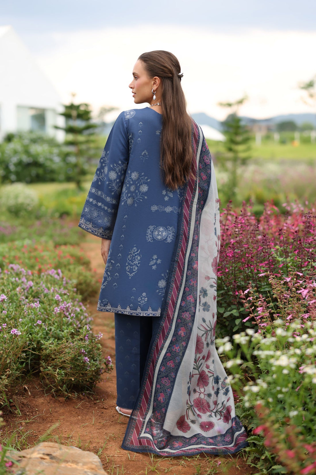 Xenia Formals | Summer Away 25 |BLUETTE - Pakistani Designer Dress - by Xenia Formals - Type : Ladies Clothes - 100% Original at Saira Sultan