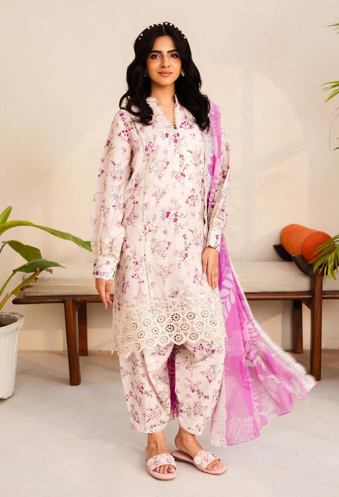 Adans Libas | Marisa 25 | MARISA 4 XS Pastel Pink Lawn
