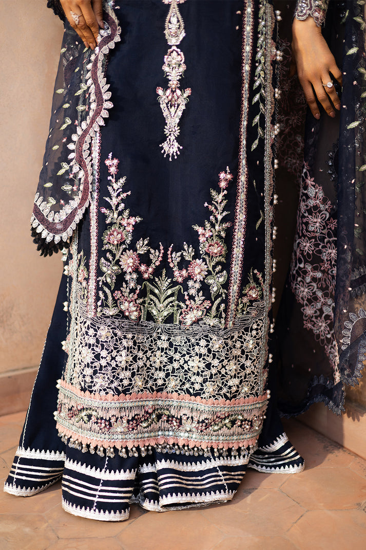 Saad Shaikh | Jahan Festive Collection | Hayat M Black Organza