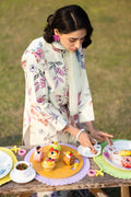 Alizeh | Sheen Lawn Prints 25 | AF-PL-6029-Minday L Off White Lawn