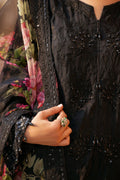 Charizma | Festive Pret | CMA-4-116 L Black Chiffon