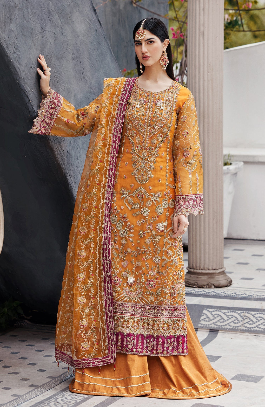 Emaan Adeel | Nawabzadi Wedding Dresses | RUHAB - Pakistani Designer Dress - by Emaan Adeel | Type: Bridal - 100% Original at Saira Sultan