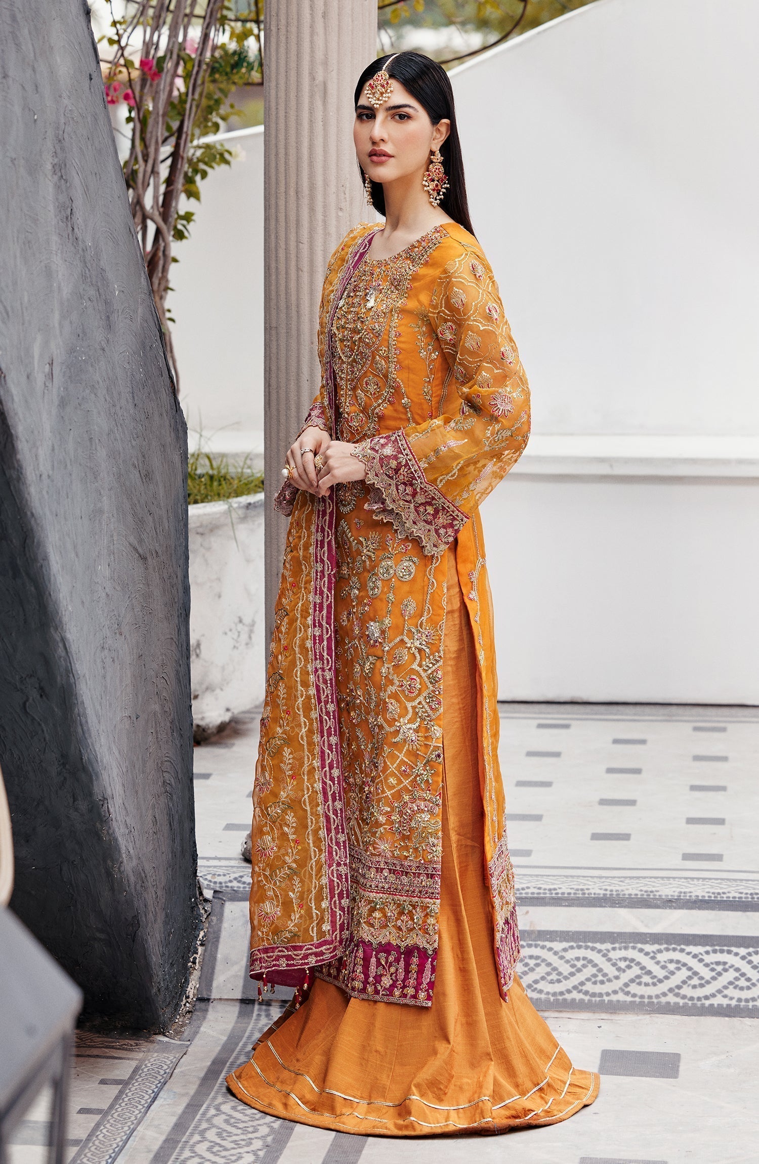 Emaan Adeel | Nawabzadi Wedding Dresses | RUHAB - Pakistani Designer Dress - by Emaan Adeel | Type: Bridal - 100% Original at Saira Sultan