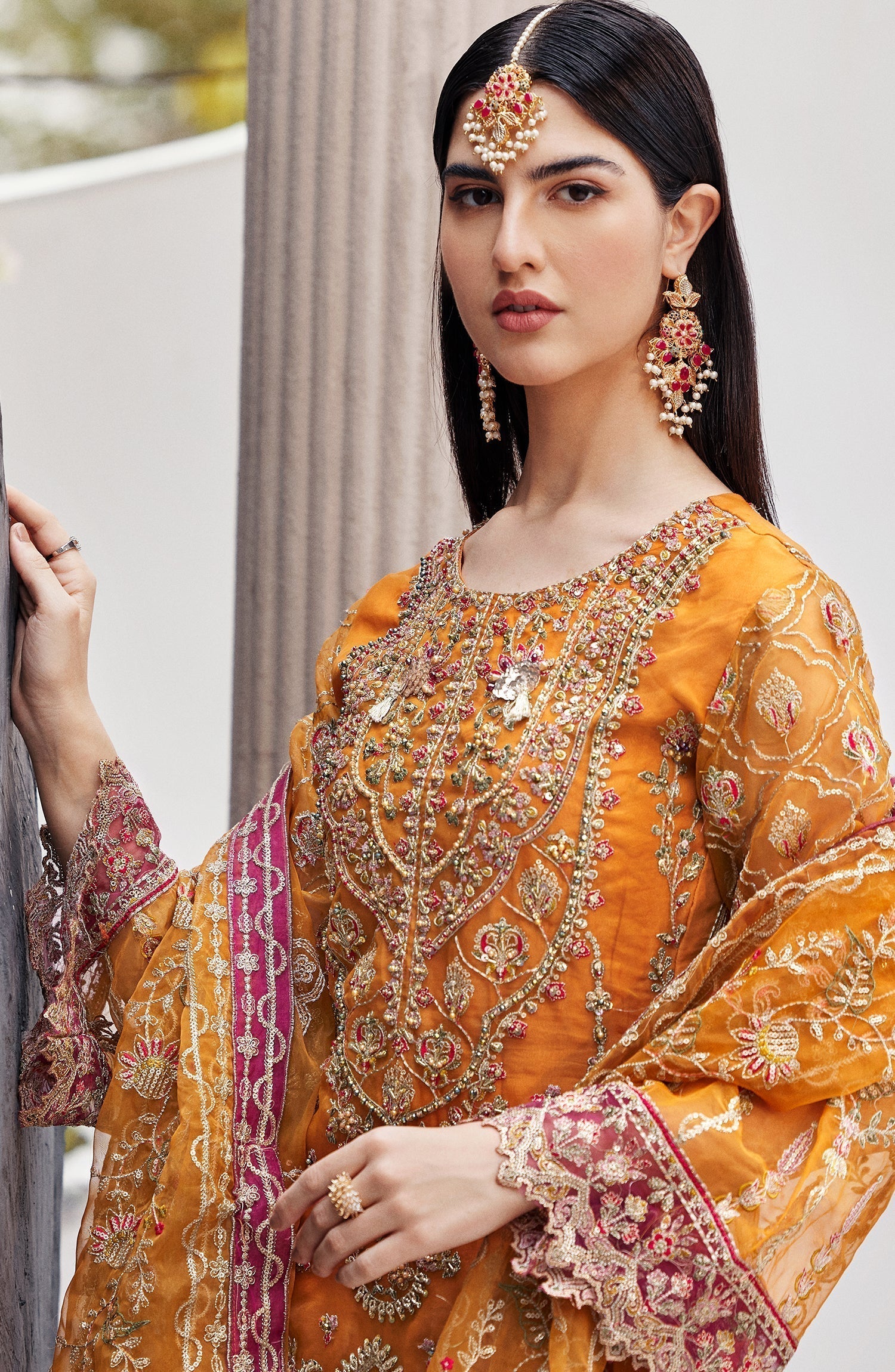 Emaan Adeel | Nawabzadi Wedding Dresses | RUHAB - Pakistani Designer Dress - by Emaan Adeel | Type: Bridal - 100% Original at Saira Sultan