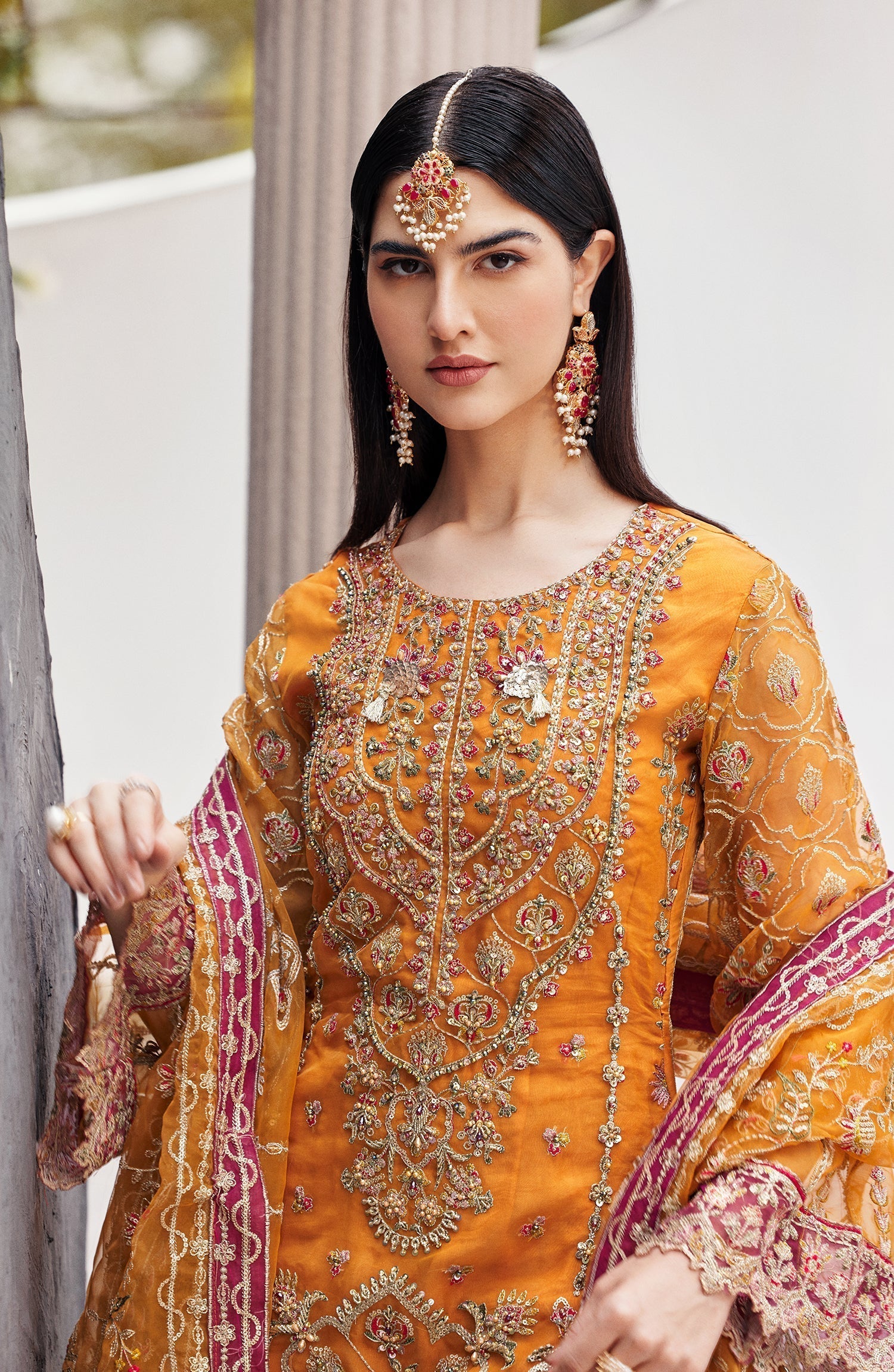 Emaan Adeel | Nawabzadi Wedding Dresses | RUHAB - Pakistani Designer Dress - by Emaan Adeel | Type: Bridal - 100% Original at Saira Sultan