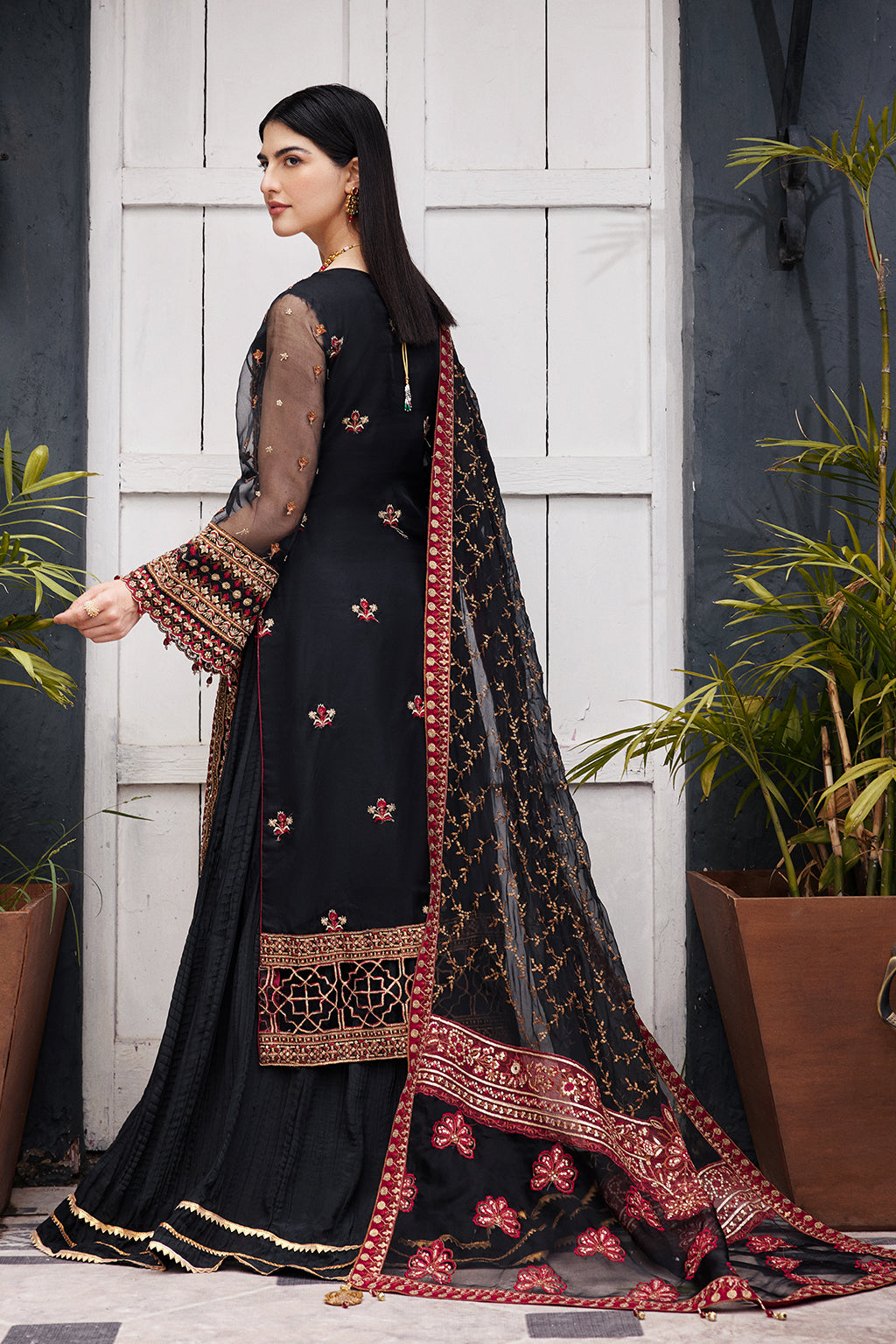 Emaan Adeel | Nawabzadi Wedding Dresses | NW-03 - Pakistani Designer Dress - by Emaan Adeel | Type: Bridal - 100% Original at Saira Sultan
