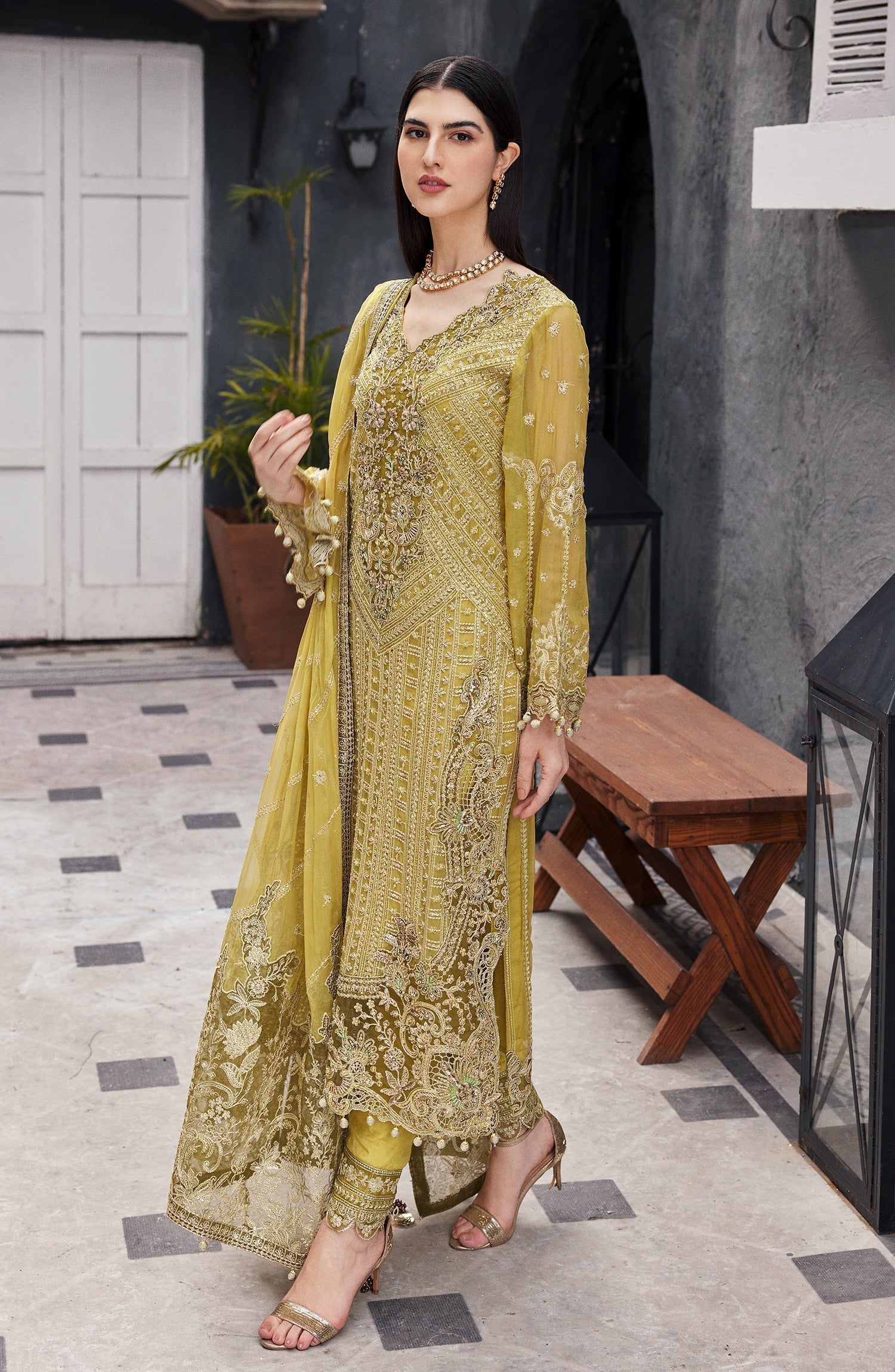 Emaan Adeel | Nawabzadi Wedding Dresses | AROOHI - Pakistani Designer Dress - by Emaan Adeel | Type: Bridal - 100% Original at Saira Sultan