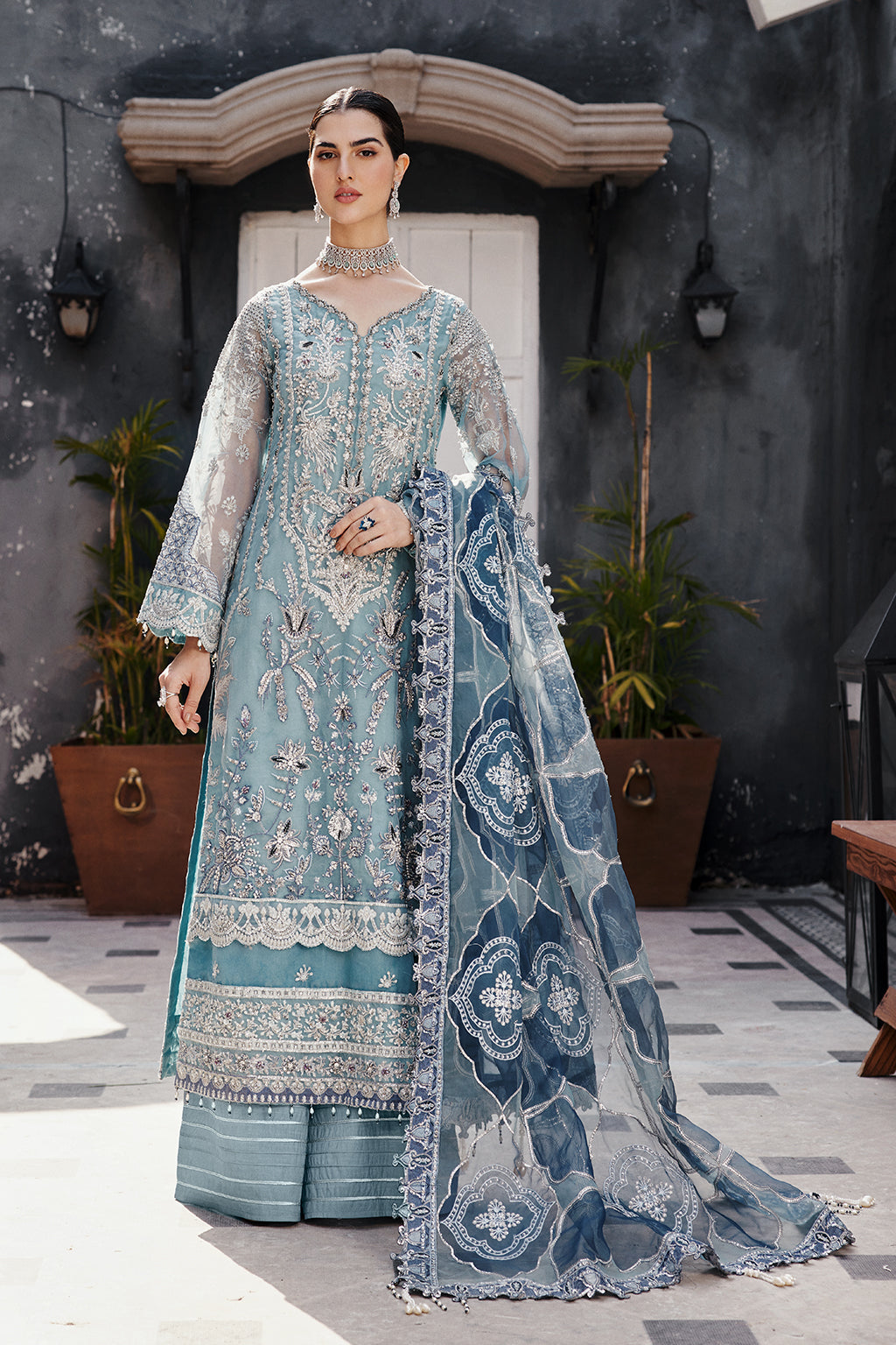 Emaan Adeel | Nawabzadi Wedding Dresses | NW-02 - Pakistani Designer Dress - by Emaan Adeel | Type: Bridal - 100% Original at Saira Sultan