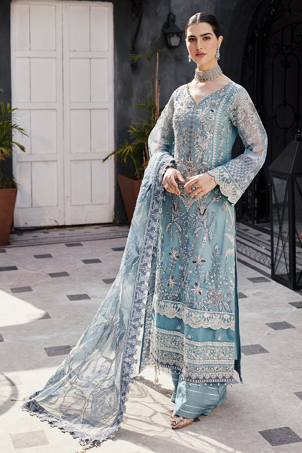 Emaan Adeel | Nawabzadi Wedding Dresses | NW-02 - Pakistani Designer Dress - by Emaan Adeel | Type: Bridal - 100% Original at Saira Sultan