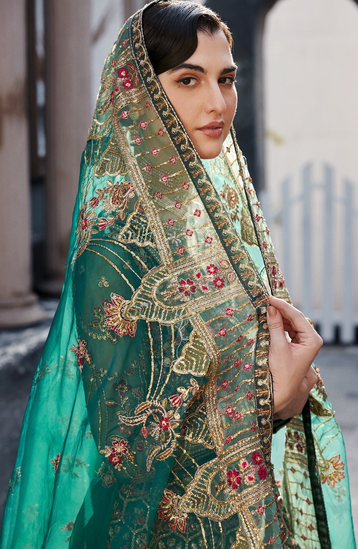 Emaan Adeel | Nawabzadi Wedding Dresses | LALEENA - Pakistani Designer Dress - by Emaan Adeel | Type: Bridal - 100% Original at Saira Sultan