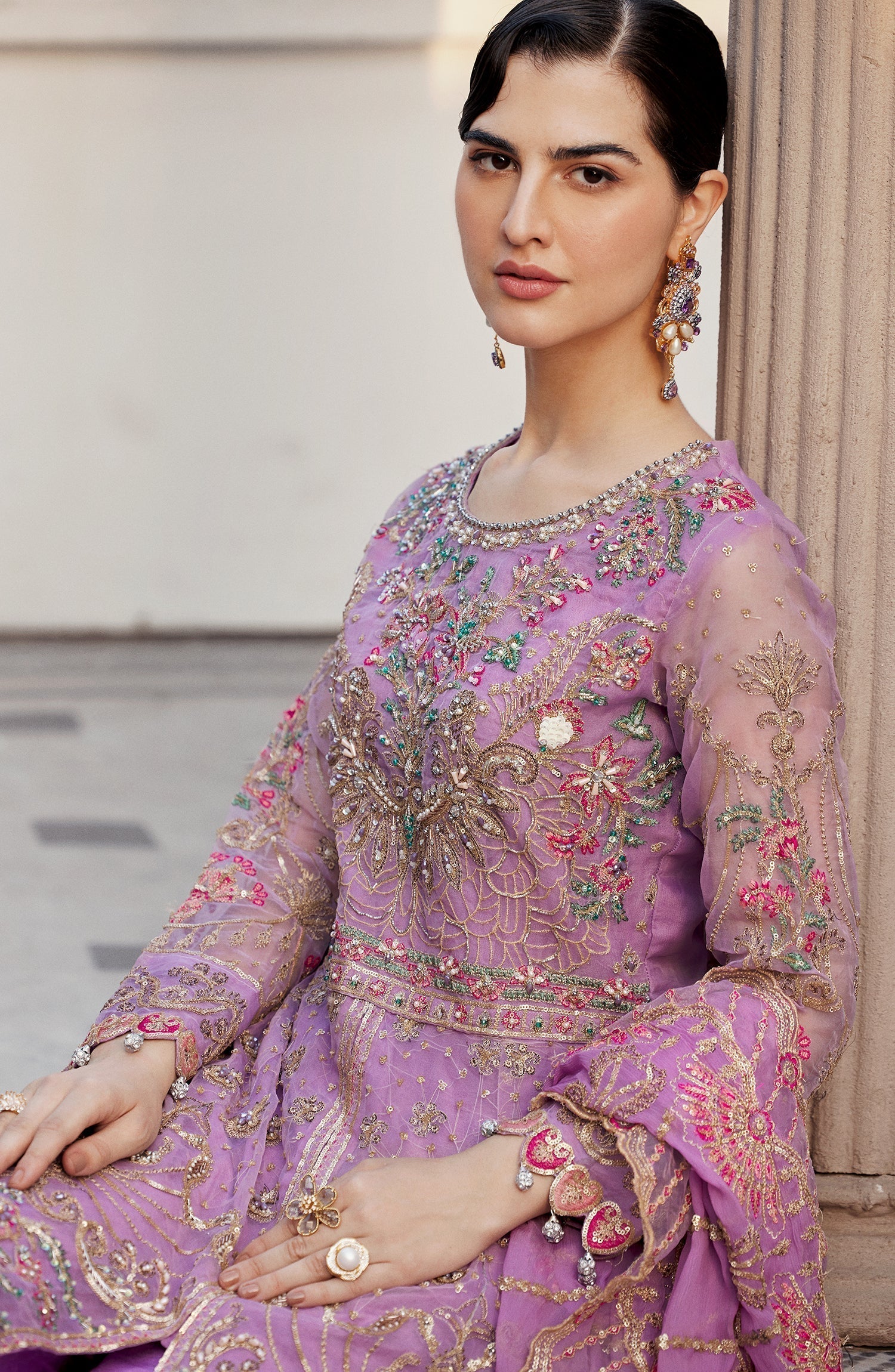 Emaan Adeel | Nawabzadi Wedding Dresses | GITI - Pakistani Designer Dress - by Emaan Adeel | Type: Bridal - 100% Original at Saira Sultan