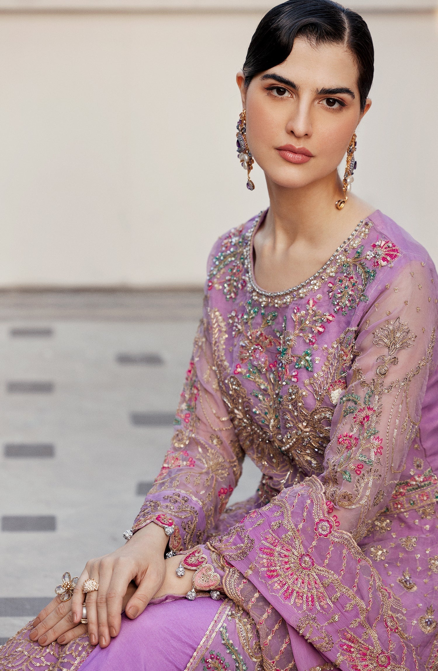 Emaan Adeel | Nawabzadi Wedding Dresses | GITI - Pakistani Designer Dress - by Emaan Adeel | Type: Bridal - 100% Original at Saira Sultan