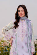 Aabyaan | Shezlin Chikankari Ramadan Edit 25 | ZEREN (AR-05) M Soft Lilac Lawn