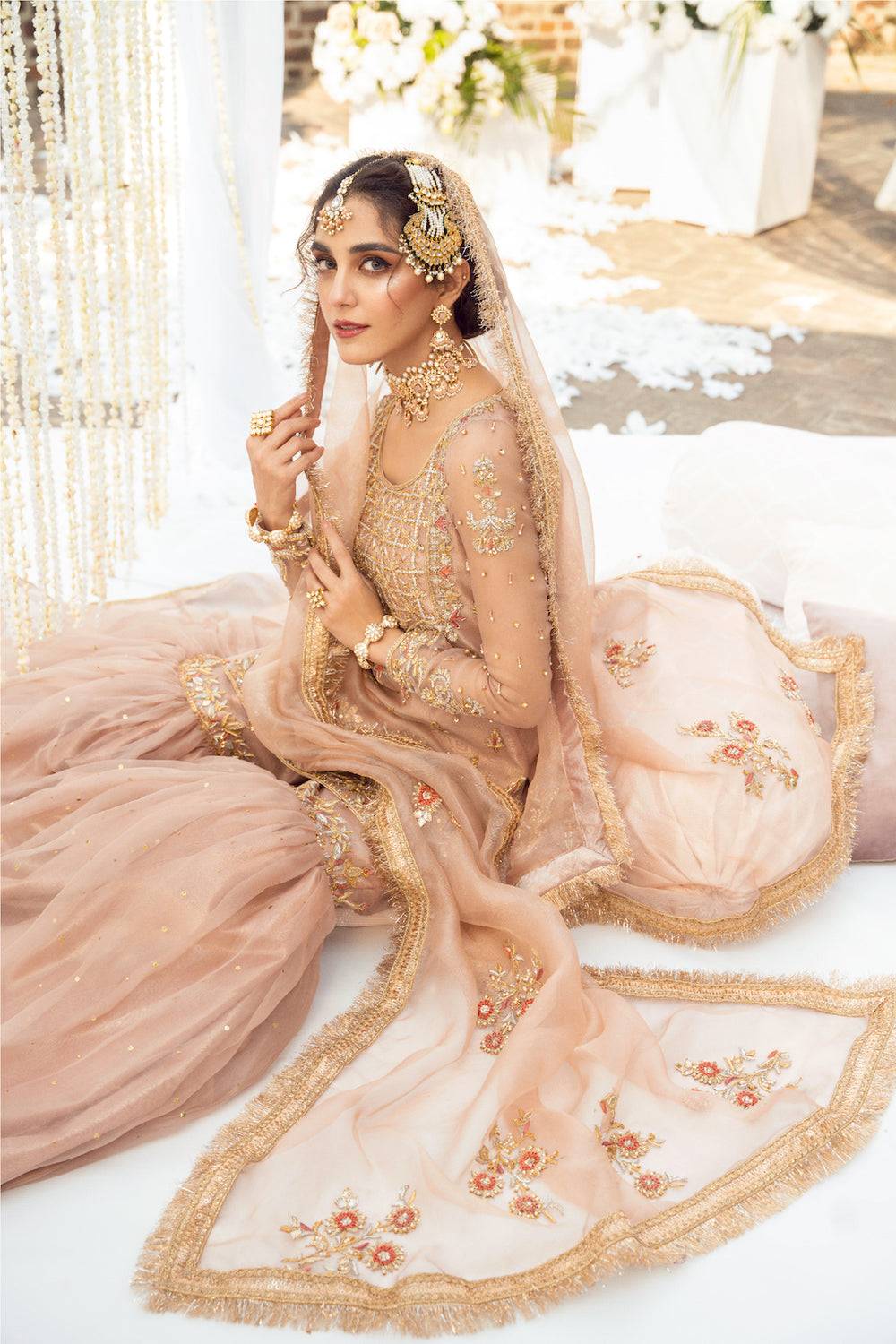 Maya | Wedding Formal Babul | ANAYAT - Pakistani Designer Dress - by Maya | Type: Bridal - 100% Original at Saira Sultan