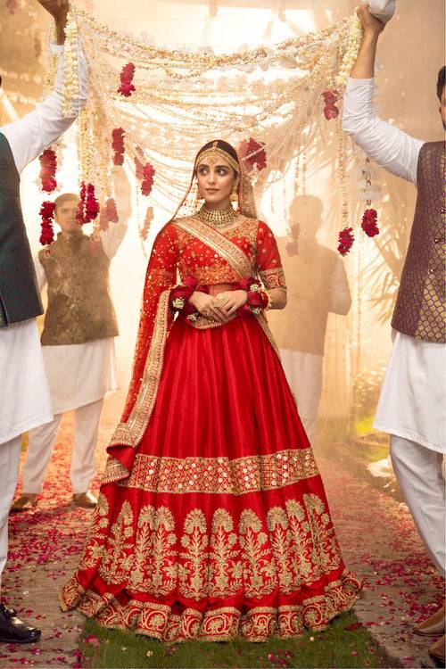 Maya | Wedding Formal Babul | AMAN TARA - Pakistani Designer Dress - by Maya | Type: Bridal - 100% Original at Saira Sultan