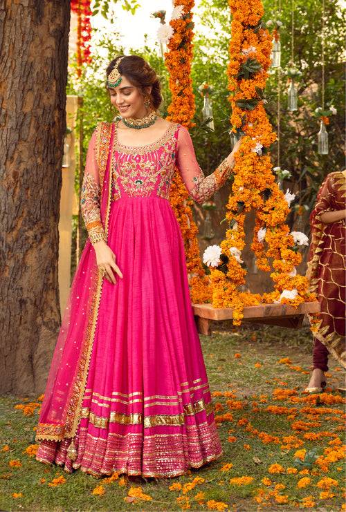 Maya | Wedding Formal Babul | SOHNI - Pakistani Designer Dress - by Maya | Type: Bridal - 100% Original at Saira Sultan