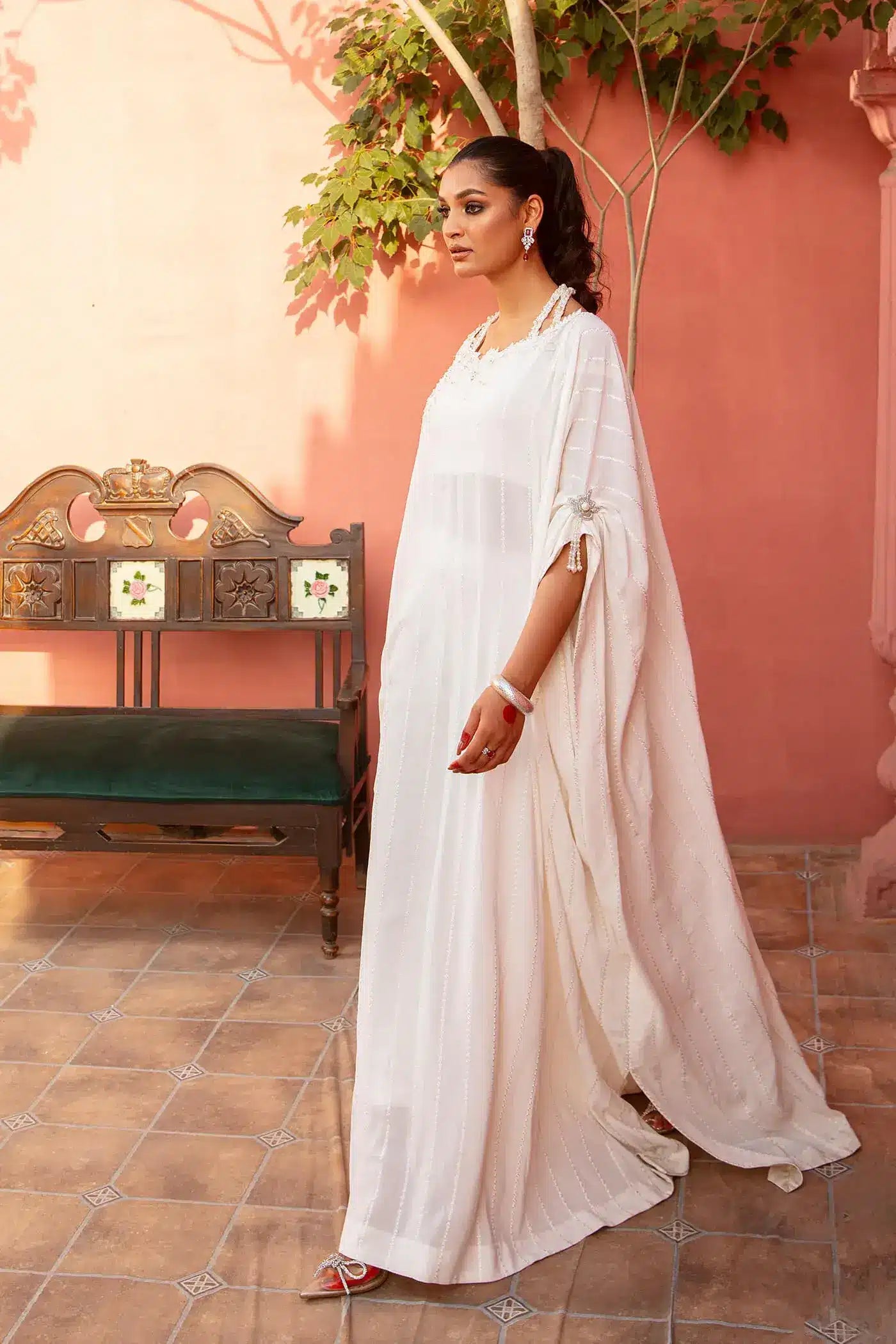 Nilofer Shahid | Nur e Subh Formals | Inara - Pakistani Designer Dress - by Nilofer Shahid | Type: Formal - 100% Original at Saira Sultan