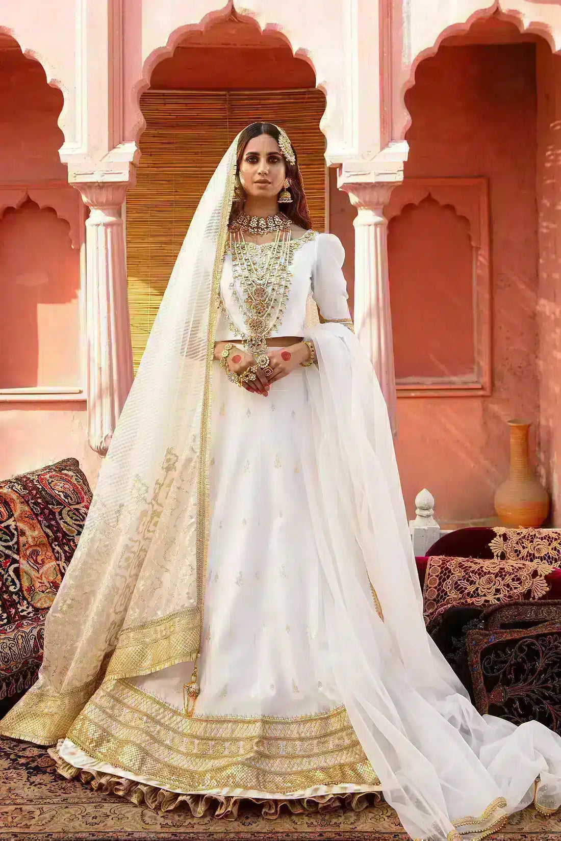 Nilofer Shahid | Nur e Subh Formals | Rashk e Chaman - Pakistani Designer Dress - by Nilofer Shahid | Type: Formal - 100% Original at Saira Sultan