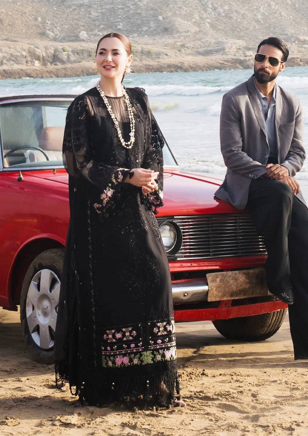 Elaf Premium | Hai Kuch Festive Lawn 24 | EHK-01A Mahnoor - Pakistani Designer Dress - by Elaf Premium | Type: Luxury - 100% Original at Saira Sultan