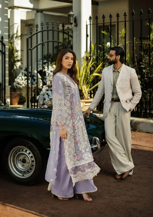 Kahf Premium | Luxury Lawn 25 | KLR-01 Maeve -  Kahf Premium Ladies Clothes -  Saira Sultan