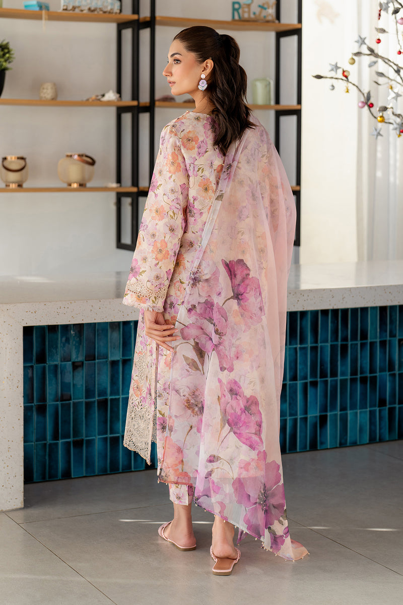 Baroque | Luxury Pret 25 | UF-4099 XS Pale Peach Lawn
