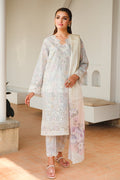Baroque | Luxury Pret 24 | LAWN UF-657 - Pakistani Designer Dress - by Baroque | Type: Luxury - 100% Original at Saira Sultan