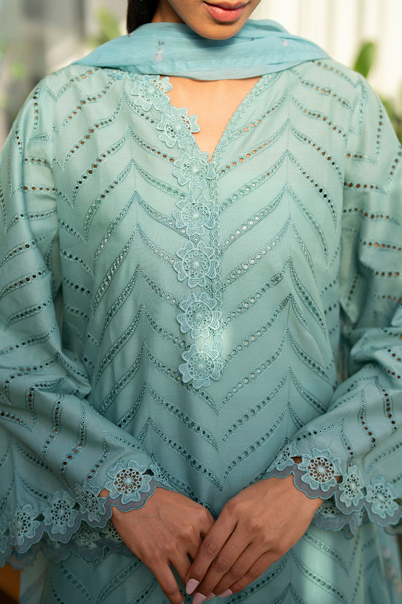 Baroque | Luxury Pret 25 | UF-4100 M Aqua Lawn