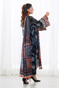 Baroque | Luxury Pret 25 | UF-4078 S Midnight Blue Lawn