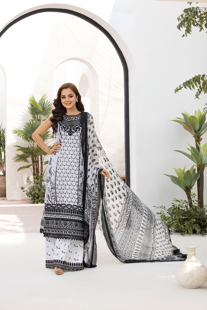Sobia Nazir | Vital Lawn 25 | 10A XS Off White Lawn