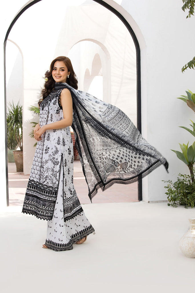 Sobia Nazir | Vital Lawn 25 | 10A L Off White Lawn